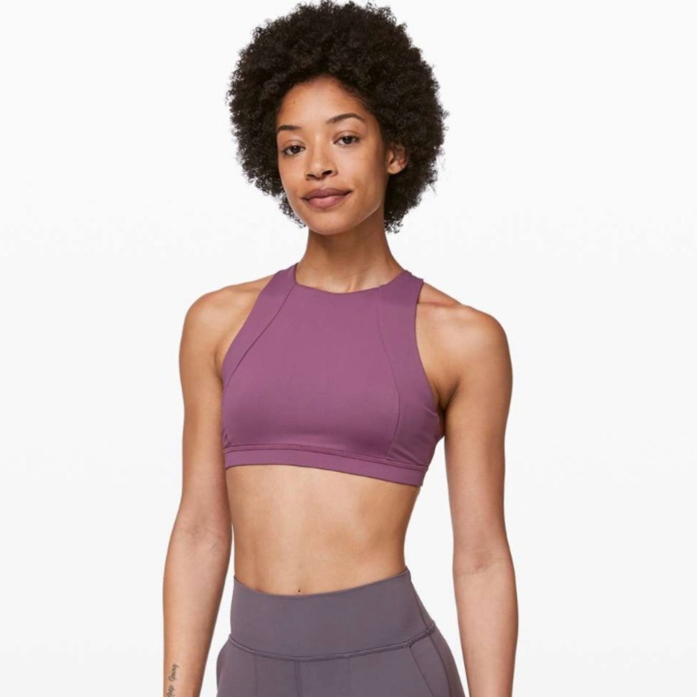 EUC 🍋 Lululemon Free to be Serene High Neck Bra